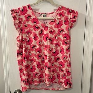Anne Klein Pink Top (Large)